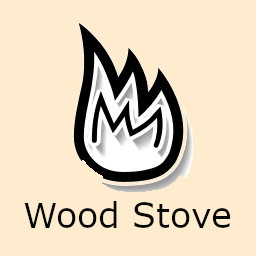 wood stove